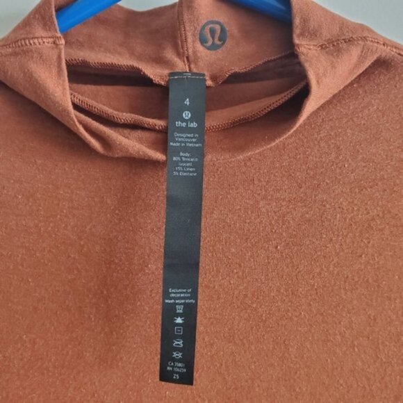 Lululemon Lab Sable Kosaten Long Sleeve Top Size 4 - Picture 3 of 8